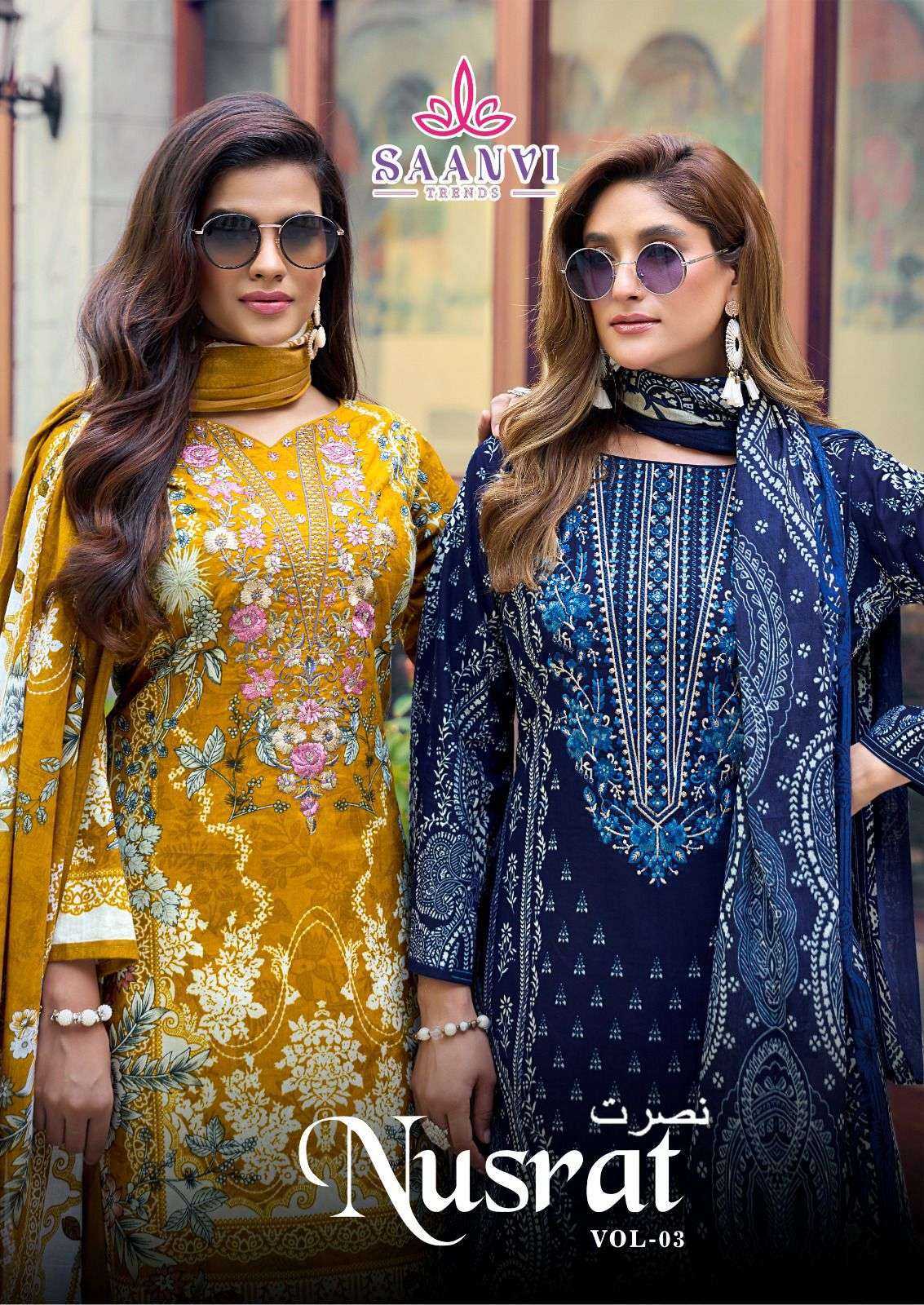 NUSRAT VOL - 03 BY SAANVI TRENDS